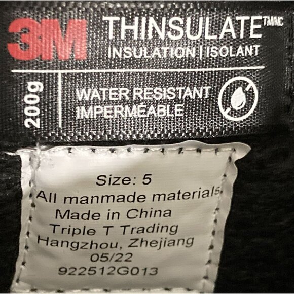 Northside Frosty XT Kids Size 5 Black Teal Insulated Winter snow Boots shoes - Picture 7 of 7